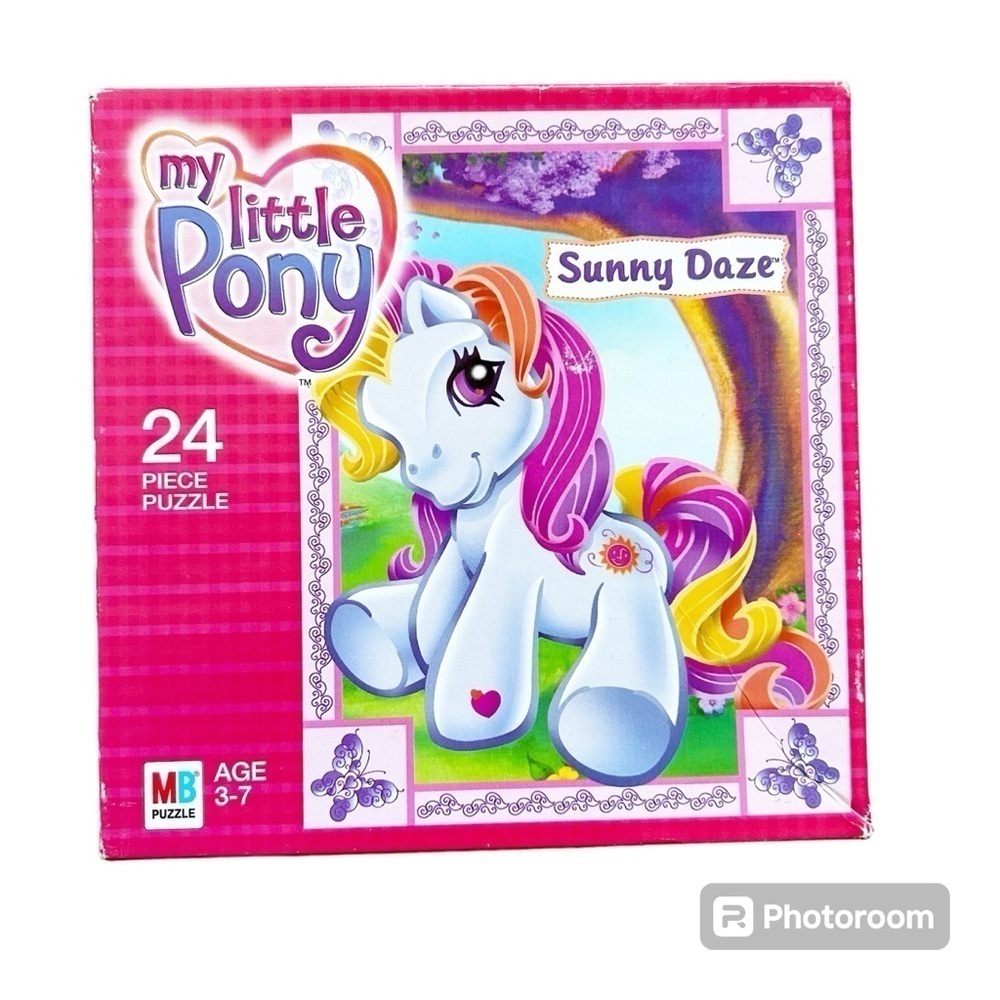 My Little Pony Puzzle Hasbro 2003 Sunny Daze 24 piece puzzle Milton Bradly